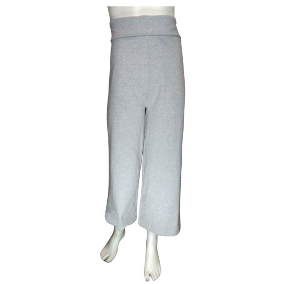 Women Grey Fold over Pant - Picture 1 of 1
